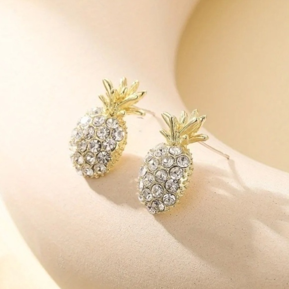 Pineapple Stud Earrings